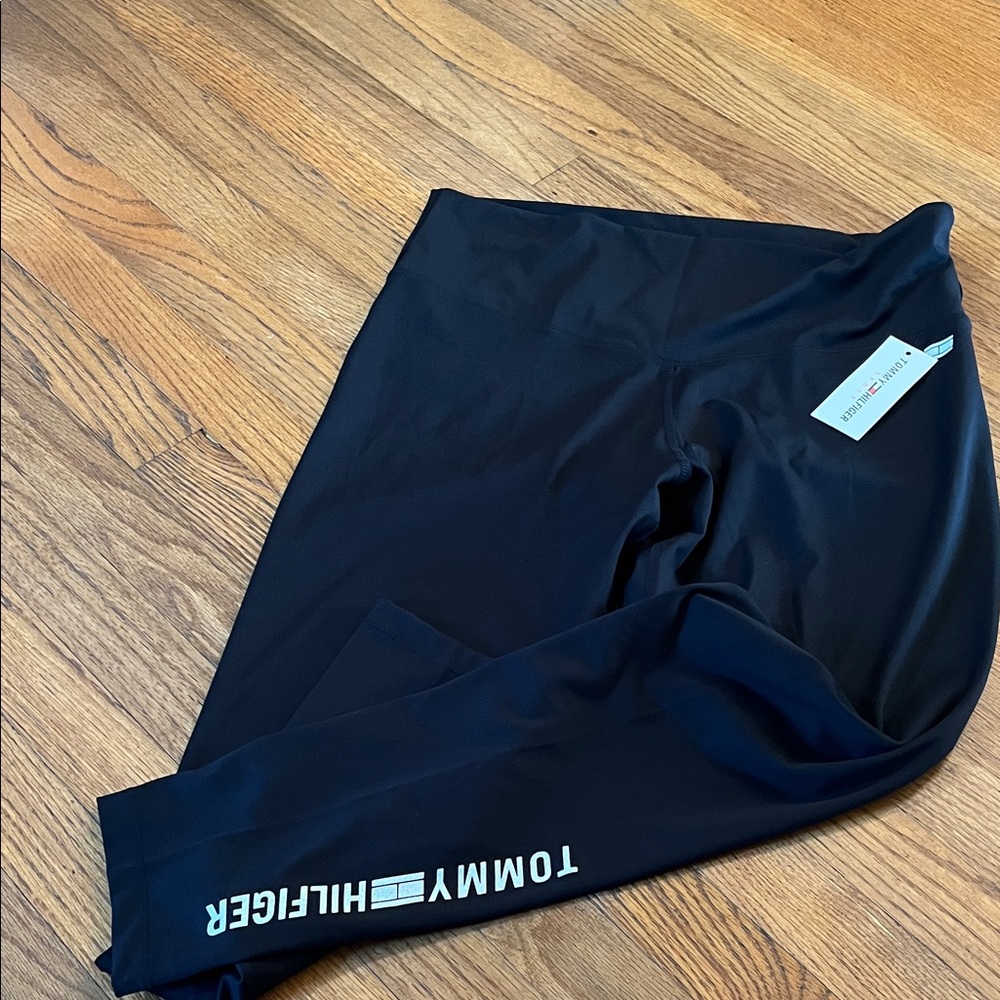 New Tommy Hilfiger Black Leggings